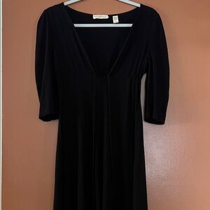 Guess Black Long Sleeve Dress